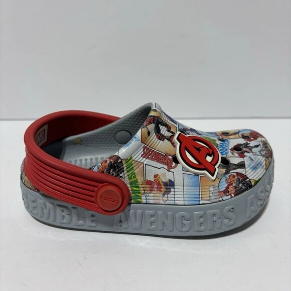Crocs Toddlers’ Avengers Off Court Clogs, Boys’ Size 8 M - Picture 1 of 5